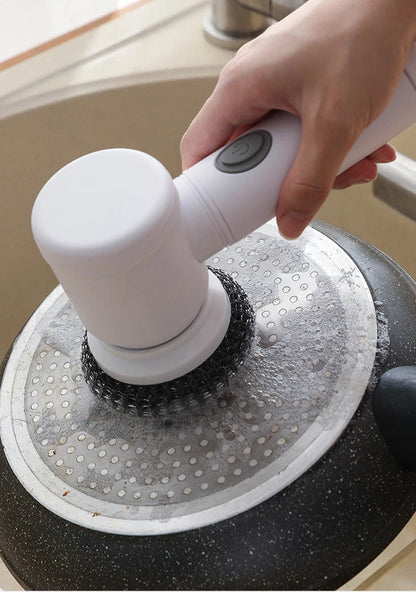 Cordless Household Spin Scrubber Kitchen Gadgets Hair Brushes Bathroom Broom Toilet  Multipurpose Cleaning Brush  Electric Mops