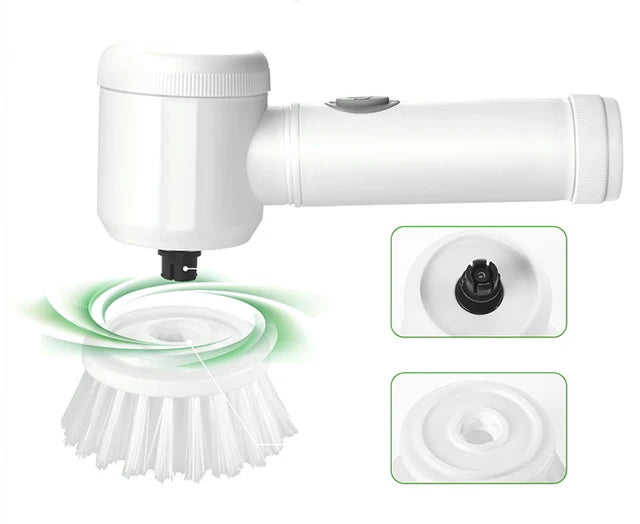 Cordless Household Spin Scrubber Kitchen Gadgets Hair Brushes Bathroom Broom Toilet  Multipurpose Cleaning Brush  Electric Mops