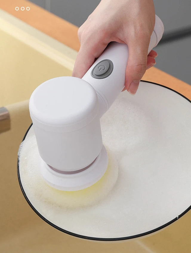 Cordless Household Spin Scrubber Kitchen Gadgets Hair Brushes Bathroom Broom Toilet  Multipurpose Cleaning Brush  Electric Mops