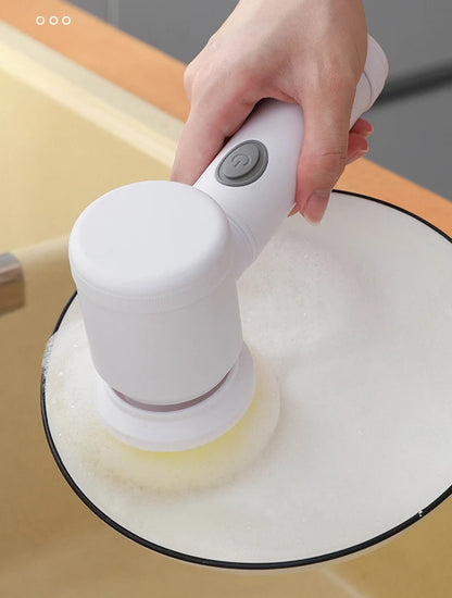 Cordless Household Spin Scrubber Kitchen Gadgets Hair Brushes Bathroom Broom Toilet  Multipurpose Cleaning Brush  Electric Mops