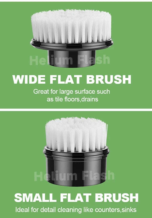 Cordless Household Spin Scrubber Kitchen Gadgets Hair Brushes Bathroom Broom Toilet  Multipurpose Cleaning Brush  Electric Mops