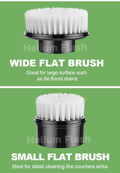 Cordless Household Spin Scrubber Kitchen Gadgets Hair Brushes Bathroom Broom Toilet  Multipurpose Cleaning Brush  Electric Mops