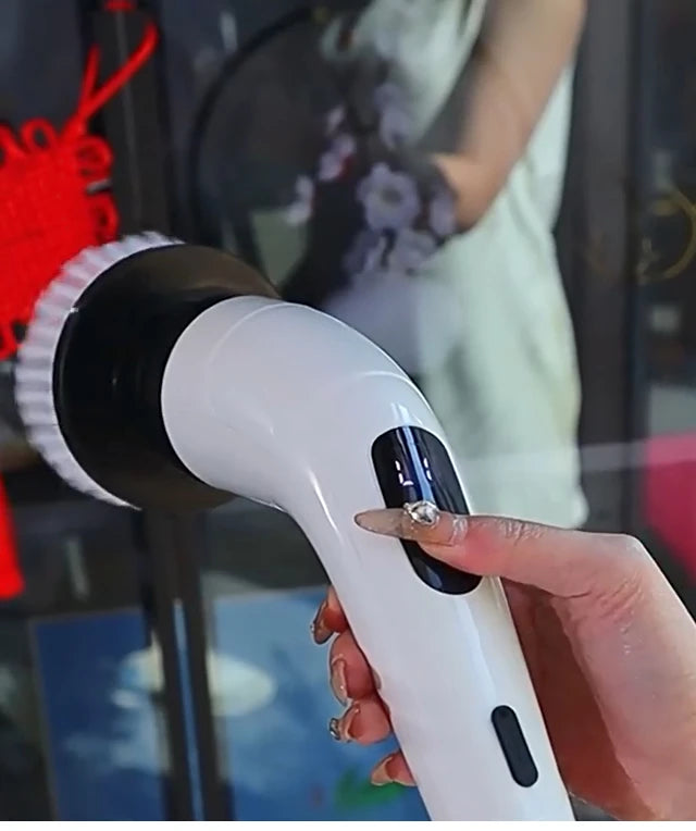 Cordless Household Spin Scrubber Kitchen Gadgets Hair Brushes Bathroom Broom Toilet  Multipurpose Cleaning Brush  Electric Mops