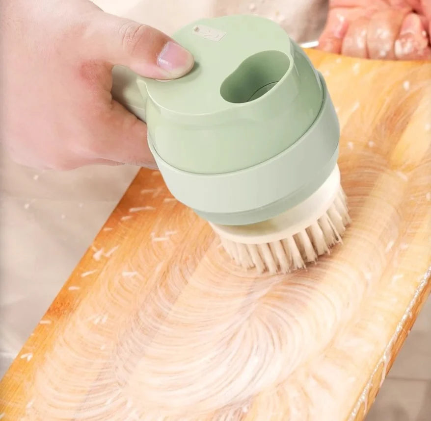 Handheld 4-in-1 Wireless Electric Vegetable Cutter Set Garlic Masher Food Chopper Meat Grinder Machine for Kitchen