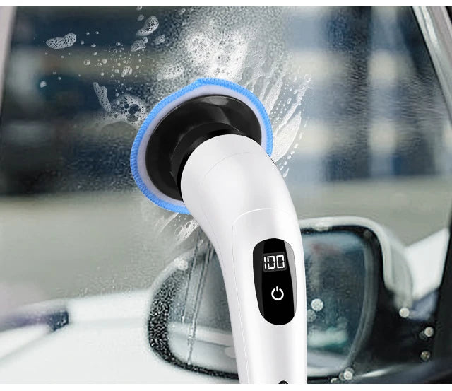 Cordless Household Spin Scrubber Kitchen Gadgets Hair Brushes Bathroom Broom Toilet  Multipurpose Cleaning Brush  Electric Mops